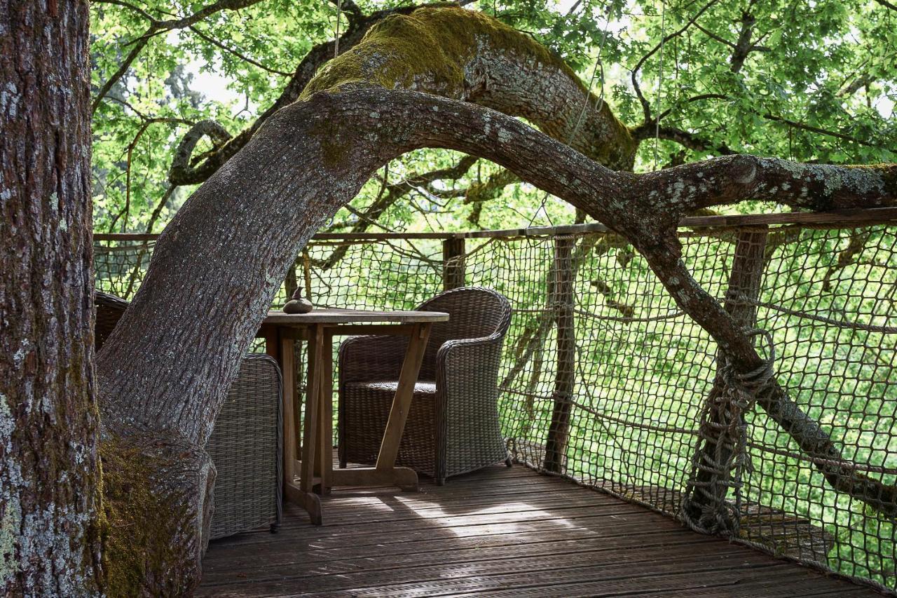 Cabane Perchée dans les Arbres Saint-Hilaire-en-Morvan Exterior foto