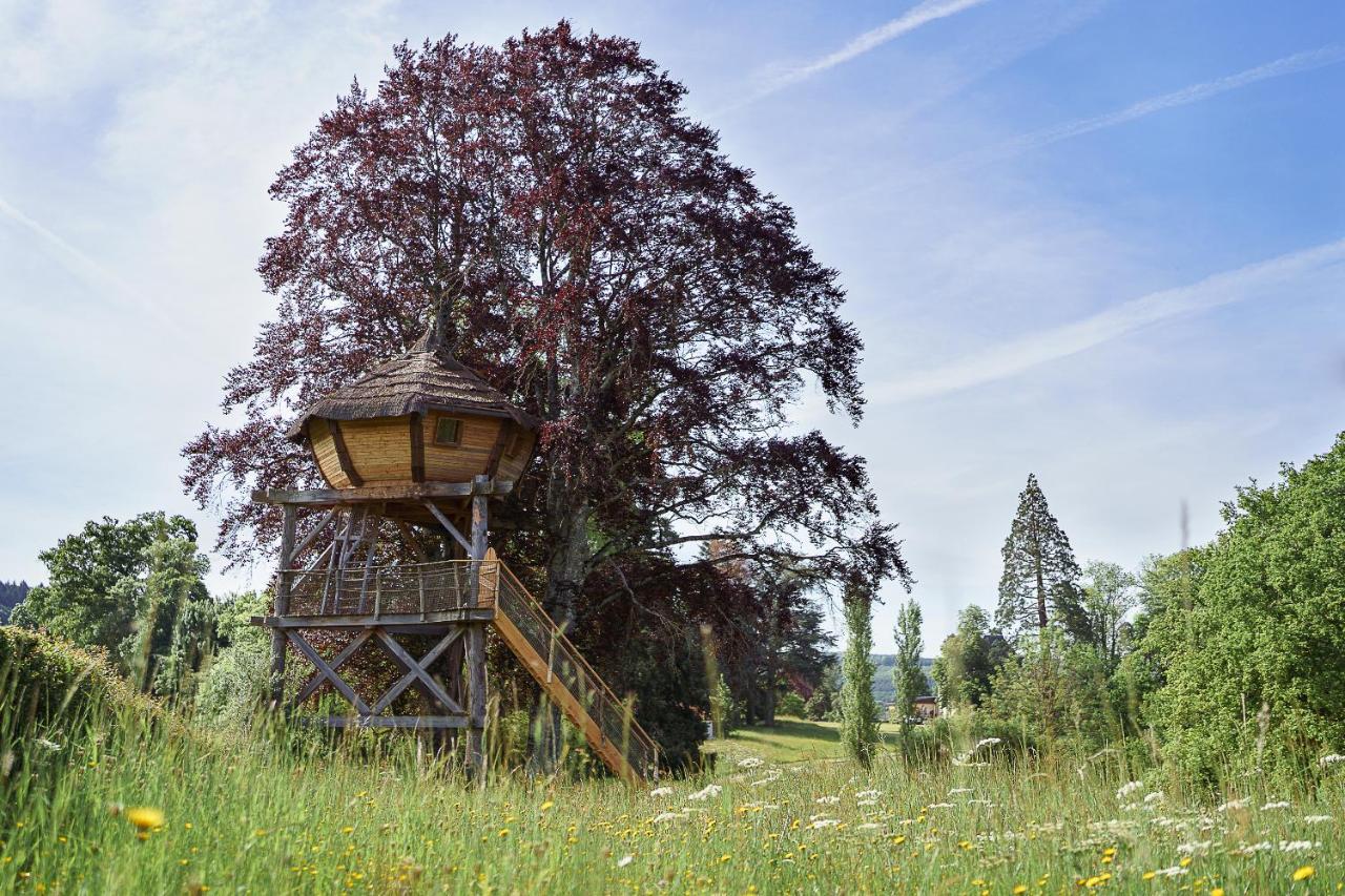 Cabane Perchée dans les Arbres Saint-Hilaire-en-Morvan Exterior foto